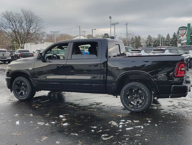 New 2026 Diamond Black Crystal Pearl-Coat Exterior Paint RAM Big Horn/Lone Star image 5