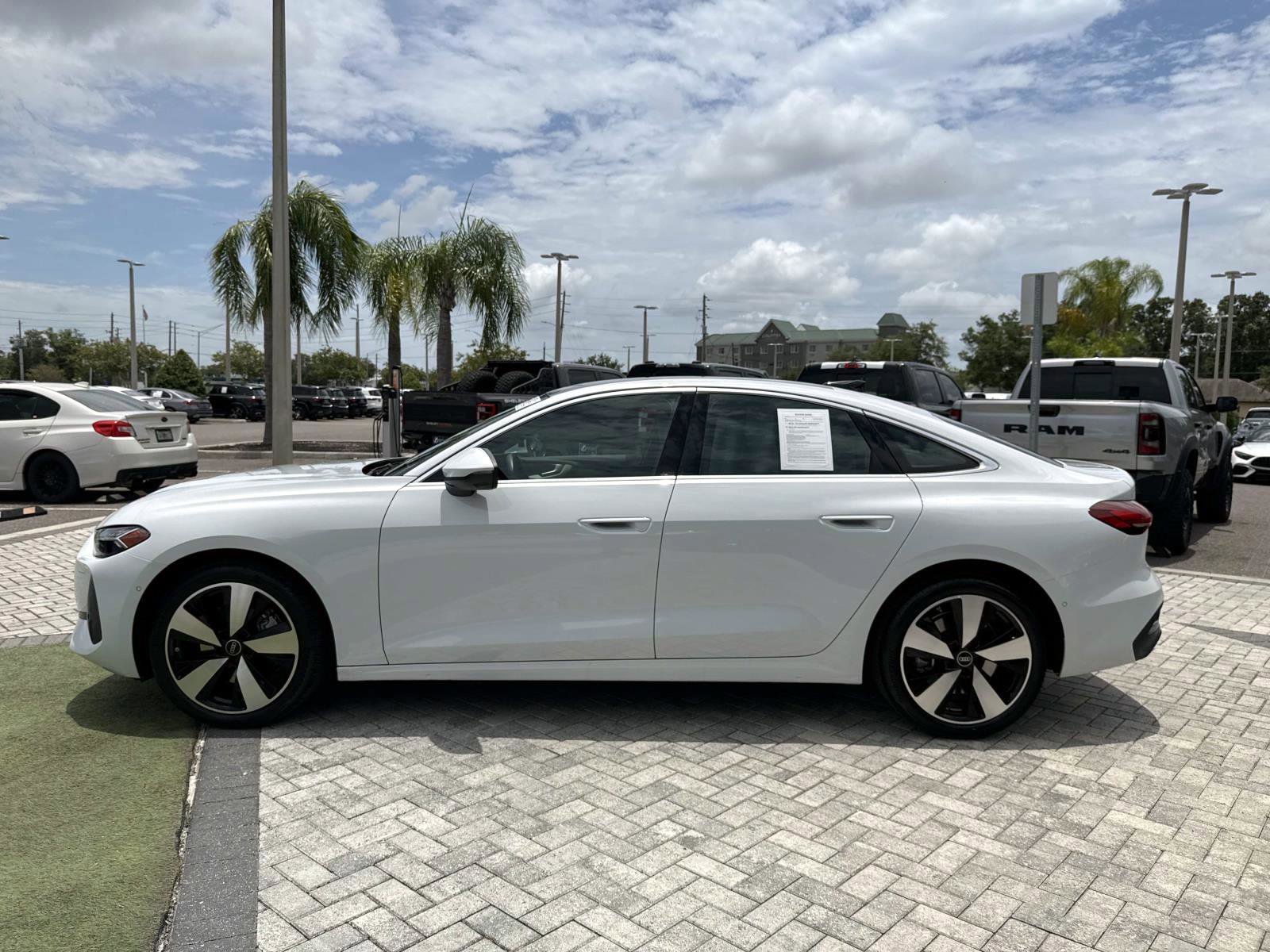 Used 2025 Glacier White Metallic Audi 2.0T Premium Plus image 3
