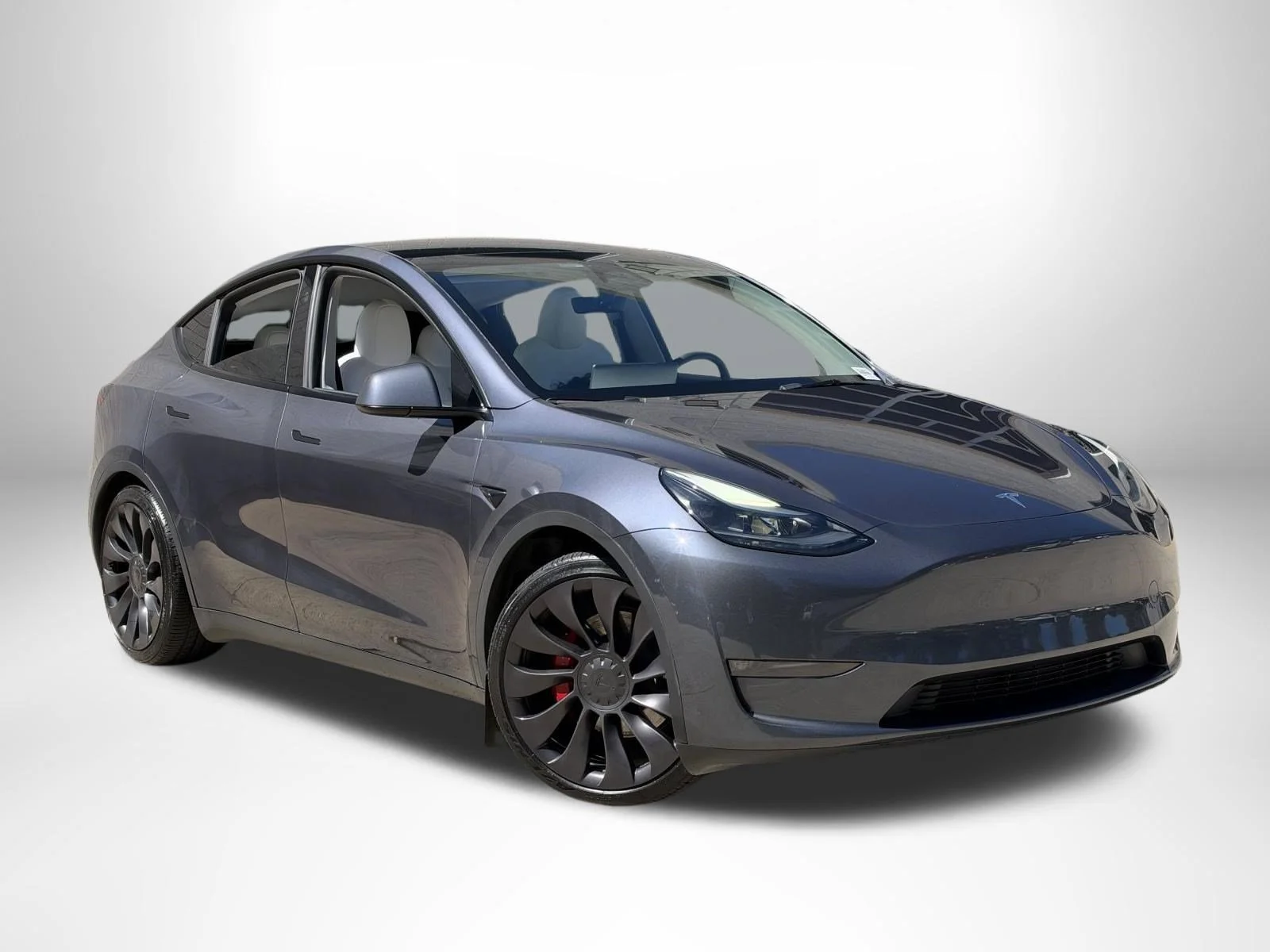 Used 2023 Black Tesla Performance image 1