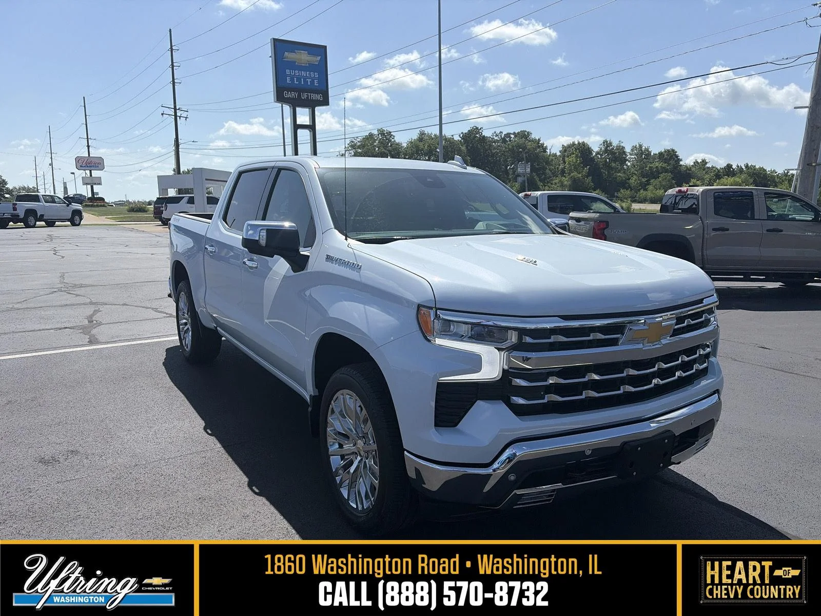New 2026 Polar White Tricoat Chevrolet LTZ image 1