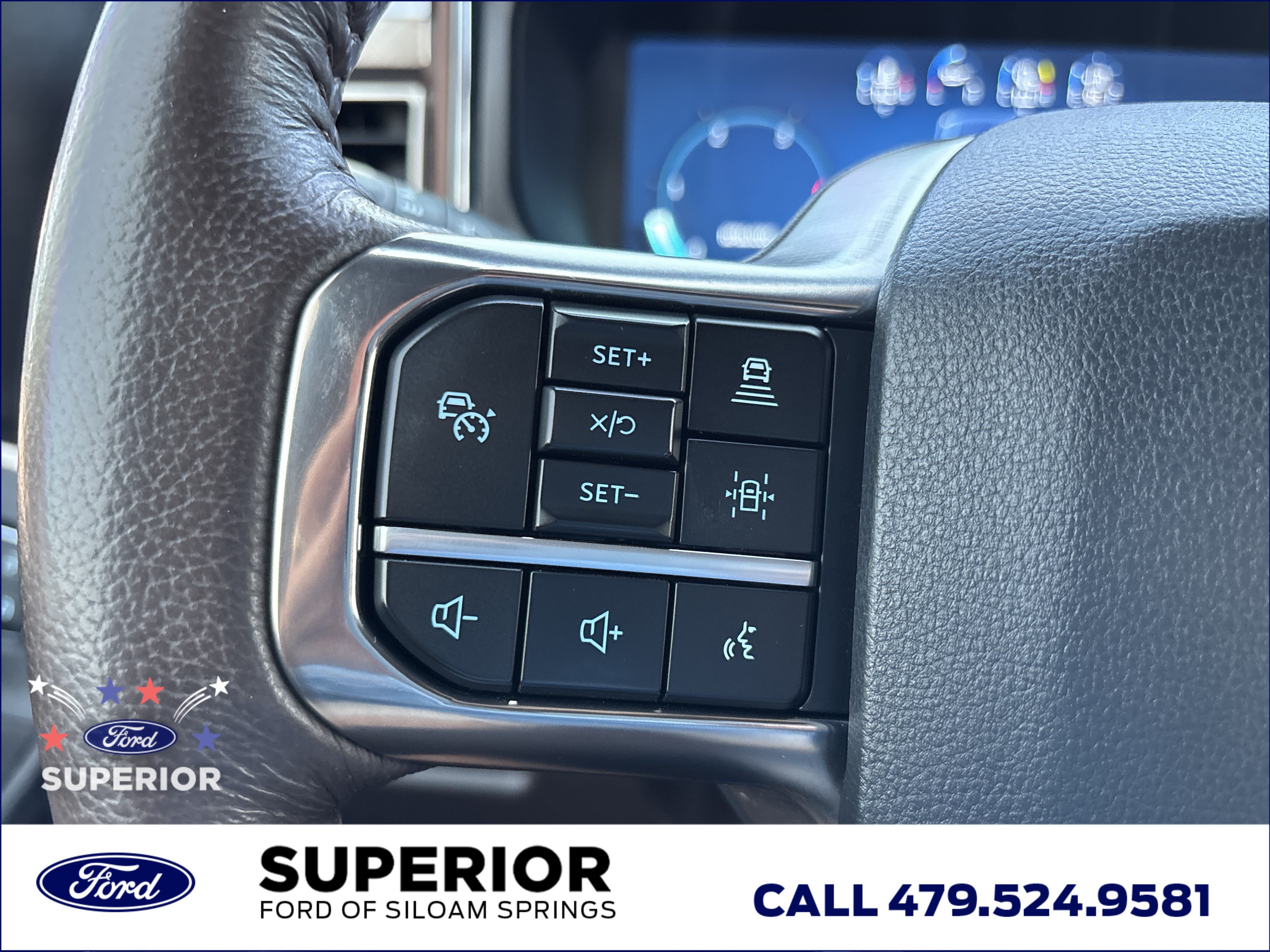 Used 2024 Antimatter Blue Metallic Ford King Ranch CrewCab 4WD image 37