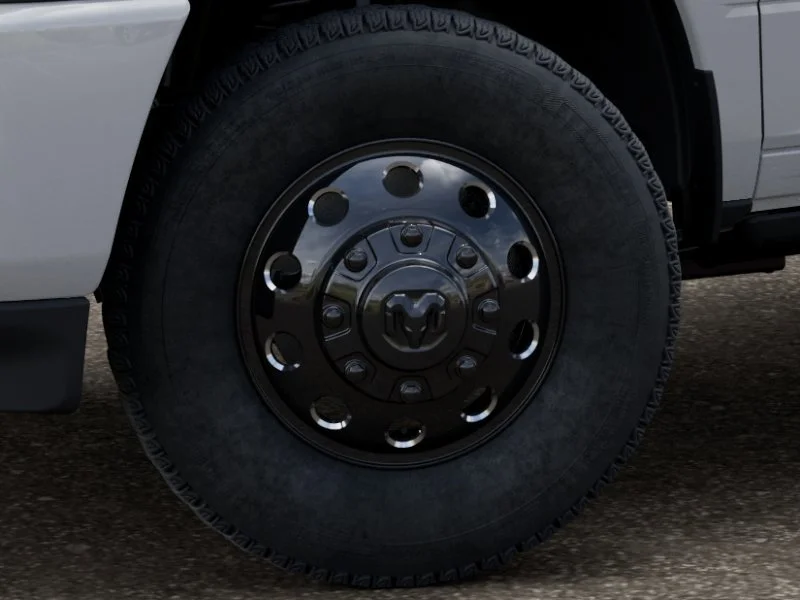 New 2026 Bright White Clear-Coat Exterior Paint RAM Laramie image 9