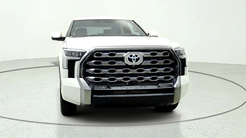 Used 2024 Wind Chill Pearl Toyota Platinum Hybrid CrewMax 5.5