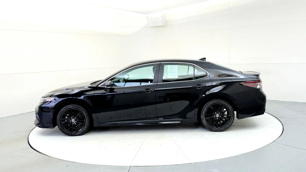 Certified Used 2024 Black Toyota SE image 3
