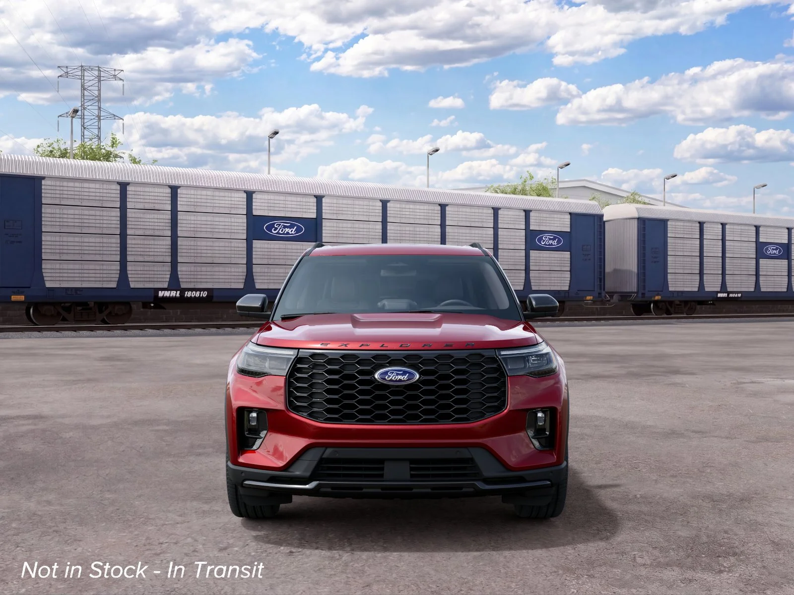 New 2027 Ruby Red Metallic Tinted Clearcoat Ford ST-Line image 3