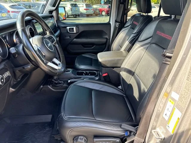 Used 2019 Billet Silver Metallic Clearcoat Jeep Unlimited Rubicon image 14