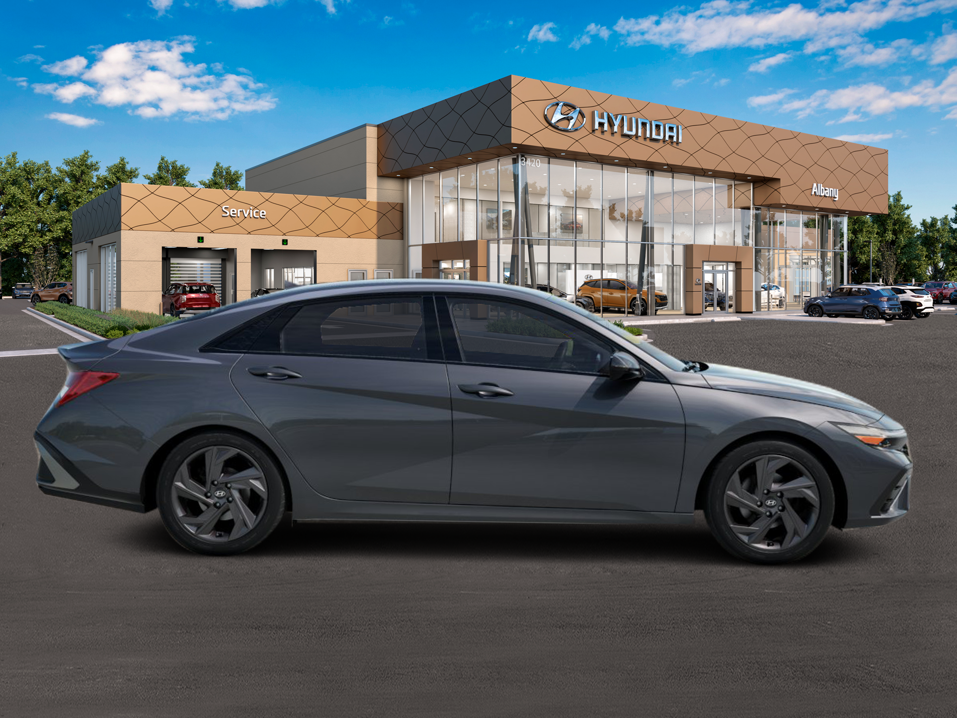 New 2026 Gray Hyundai SEL Sport Plus image 6