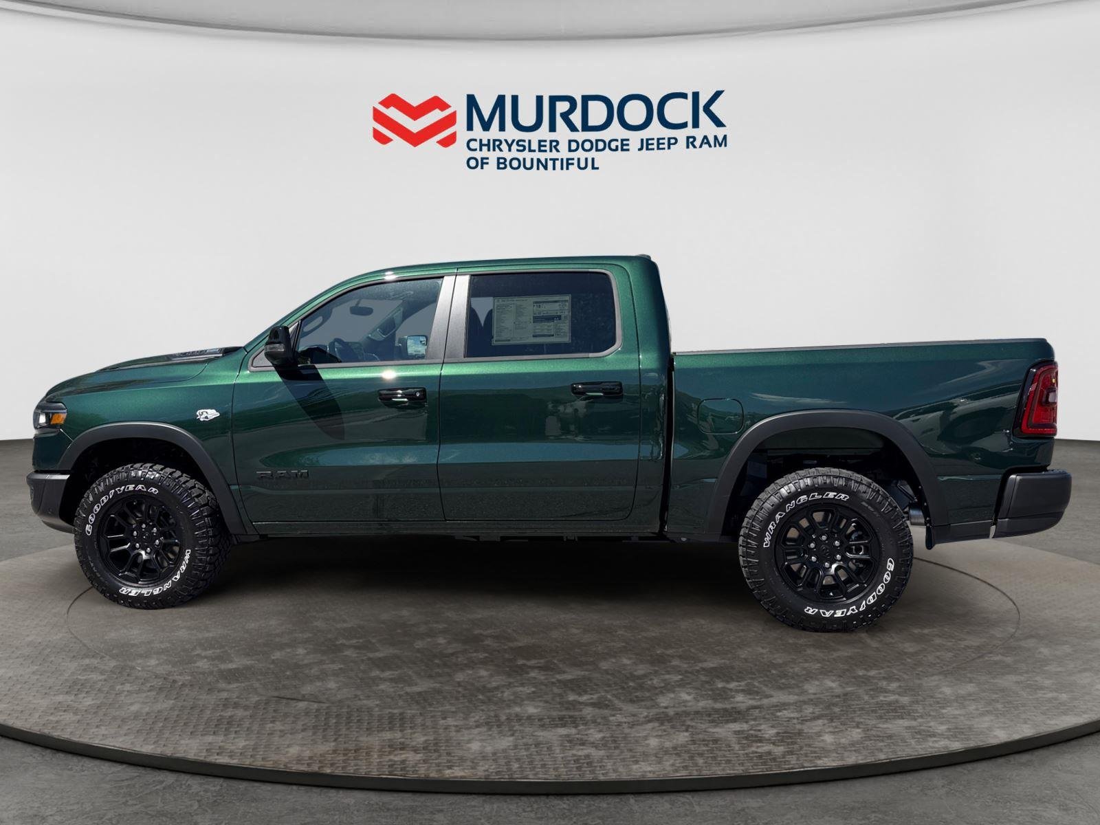 New 2026 Serrano-Green Metallic Exterior Paint RAM Rebel image 2