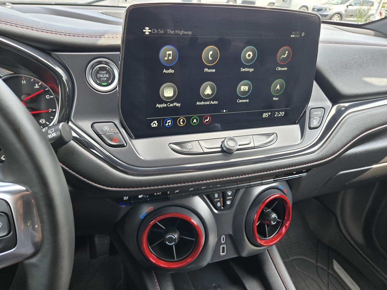 Used 2024 Radiant Red Tintcoat Chevrolet RS image 8