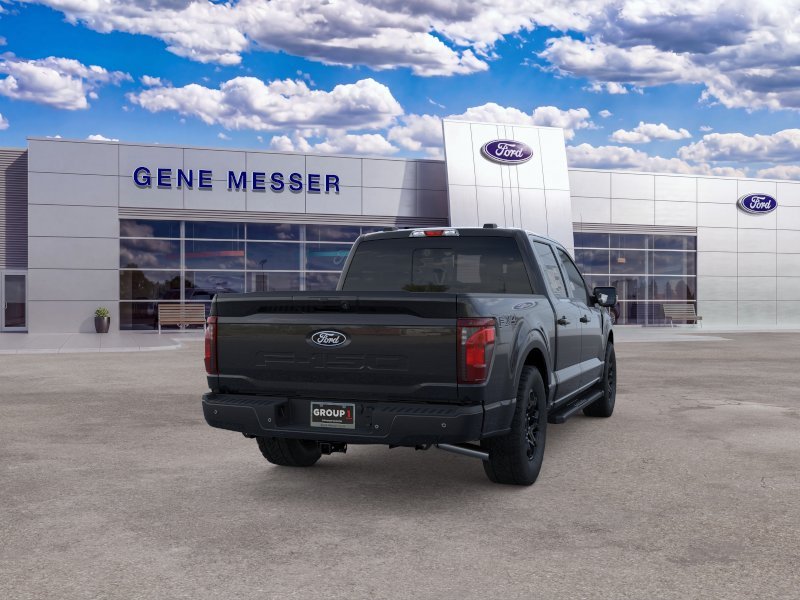 New 2026 Agate Black Metallic Ford XLT image 8