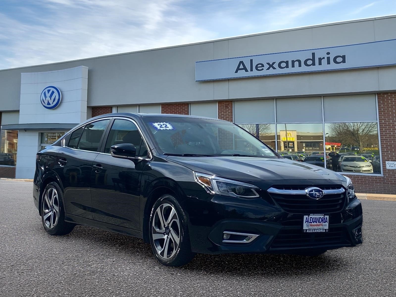 Used 2022 Black Subaru Limited XT image 1