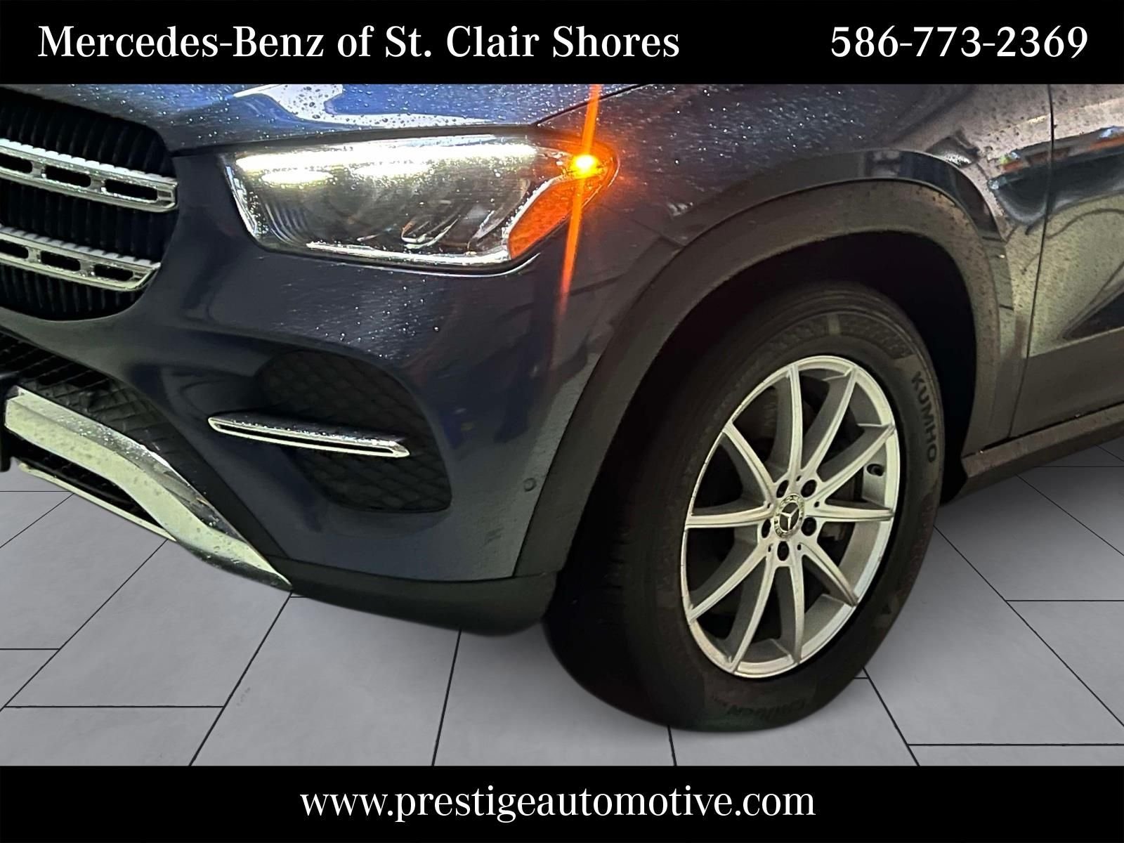 Certified Used 2024 Blue Mercedes-Benz GLE 450e image 9