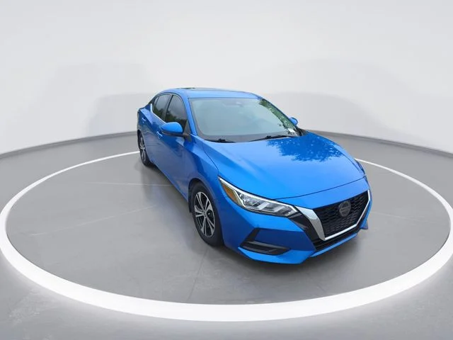 Used 2020 Blue Nissan SV image 2