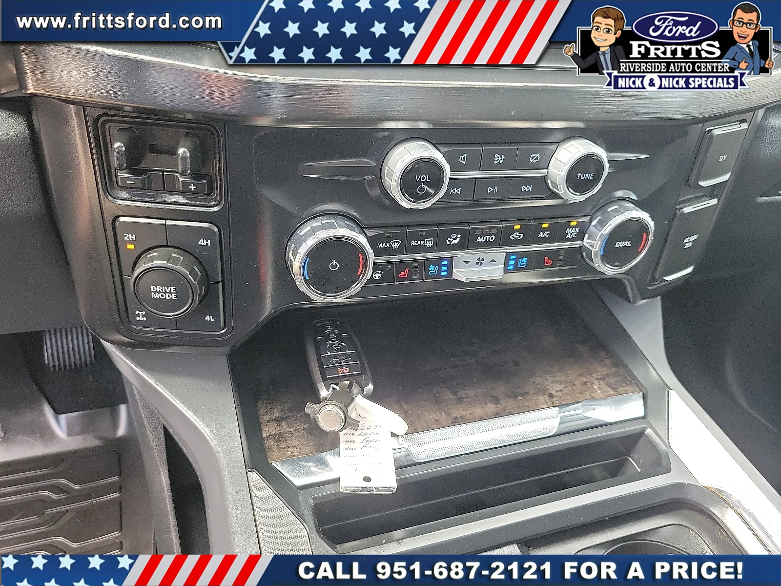 Used 2024 Gray Metallic Ford Lariat image 9