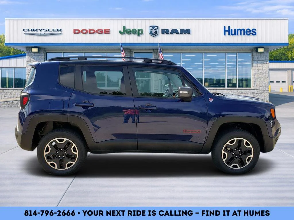 Used 2016 Jeep Renegade Trailhawk with VIN ZACCJBCT1GPC86909 for sale in Waterford, PA