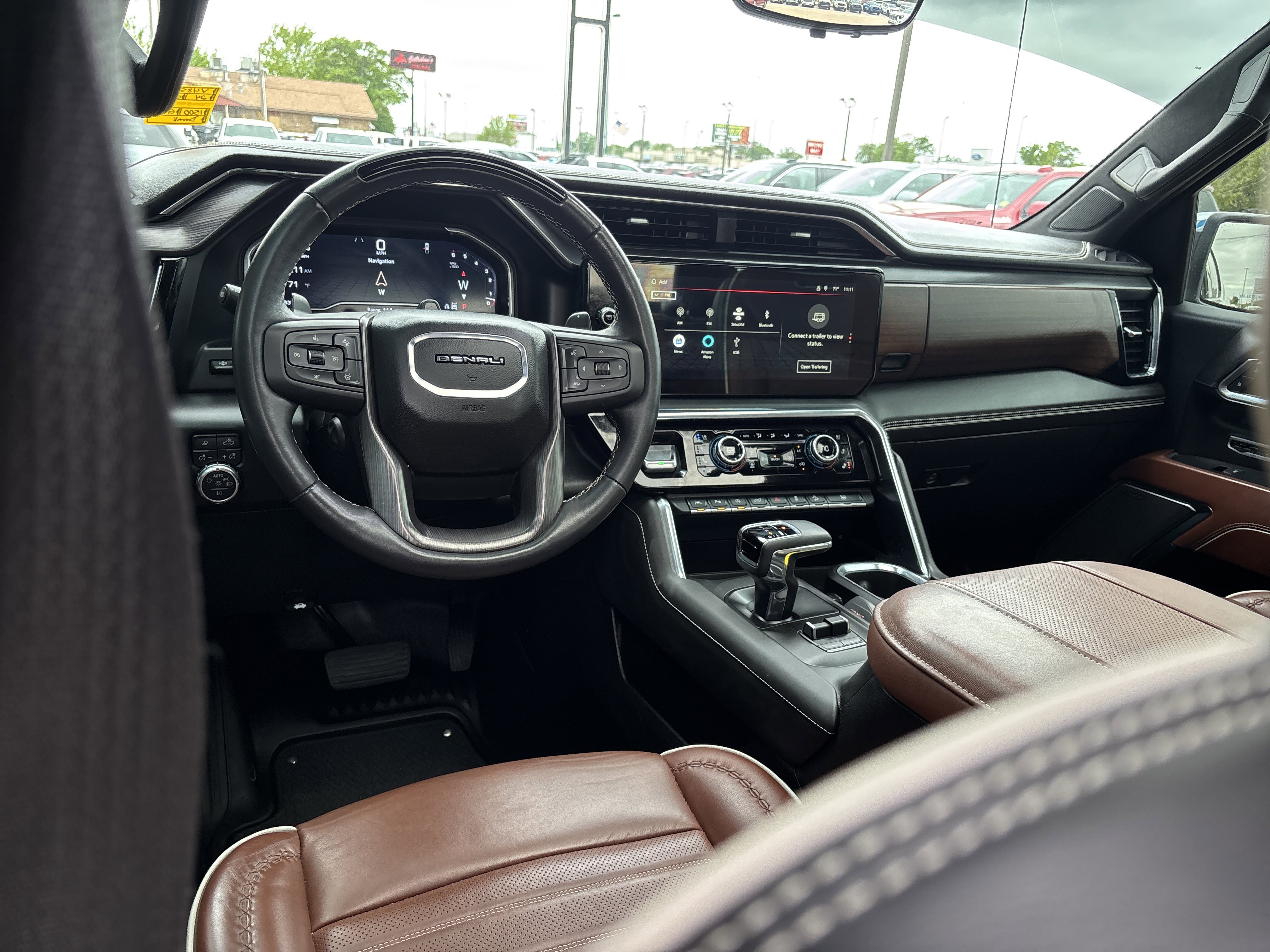 Used 2024 Thunderstorm Gray GMC Denali Ultimate image 16