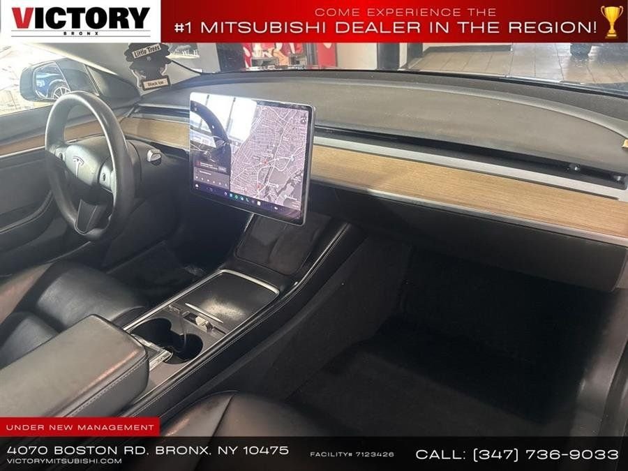 Used 2021 Black Tesla Standard Range Plus image 14