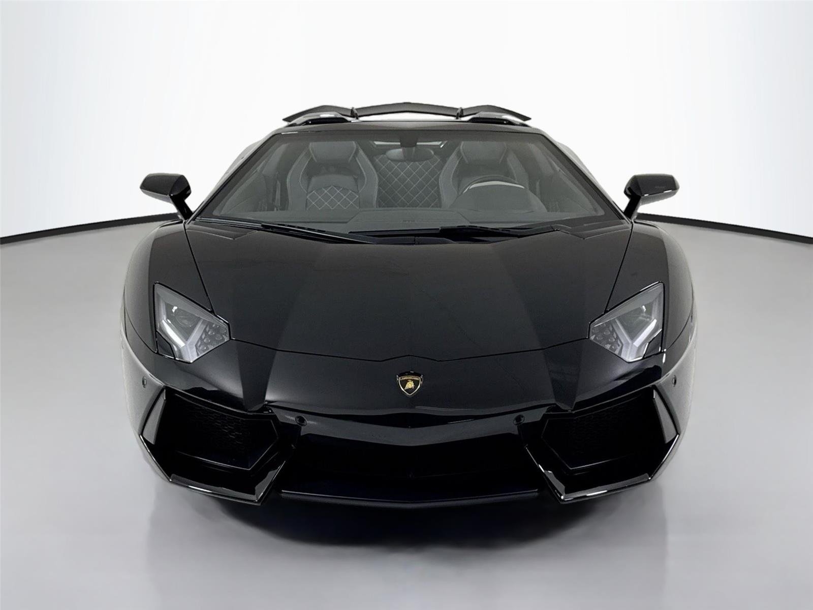 Used 2016 Nero Aldebaran Lamborghini LP 700-4 | Vorsteiner Carbon Wing | Carbon Interior image 11