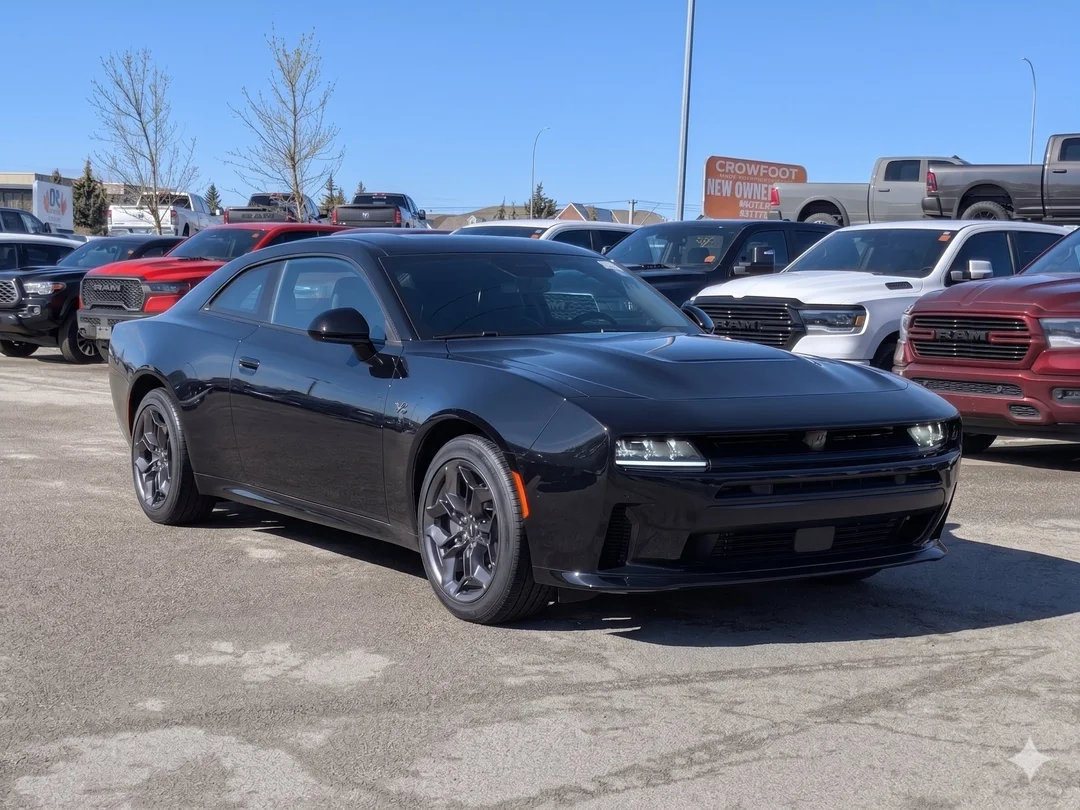New 2026 Black Dodge R/T - - AWD - Blacktop Package - Driver Convenience Group - 3.0L Hurricane SO Twin Turbo & More! image 2