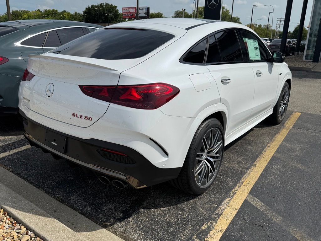 New 2027 MANUFAKTUR Moonlight White Metallic Mercedes-Benz AMG® GLE 53e 4MATIC+ Coupe image 17