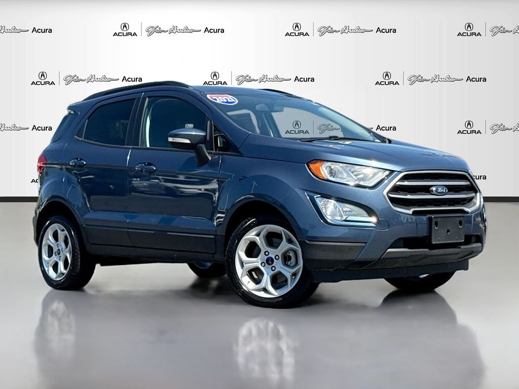 Used 2021 Blue Ford SE image 2