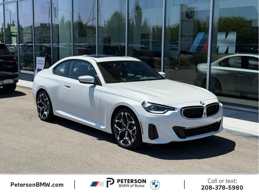 Certified Used 2025 Mineral White Metallic BMW 230i xDrive image 7