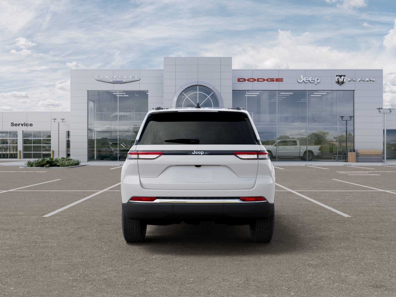 New 2027 Bright White Clear-Coat Paint Jeep  image 7