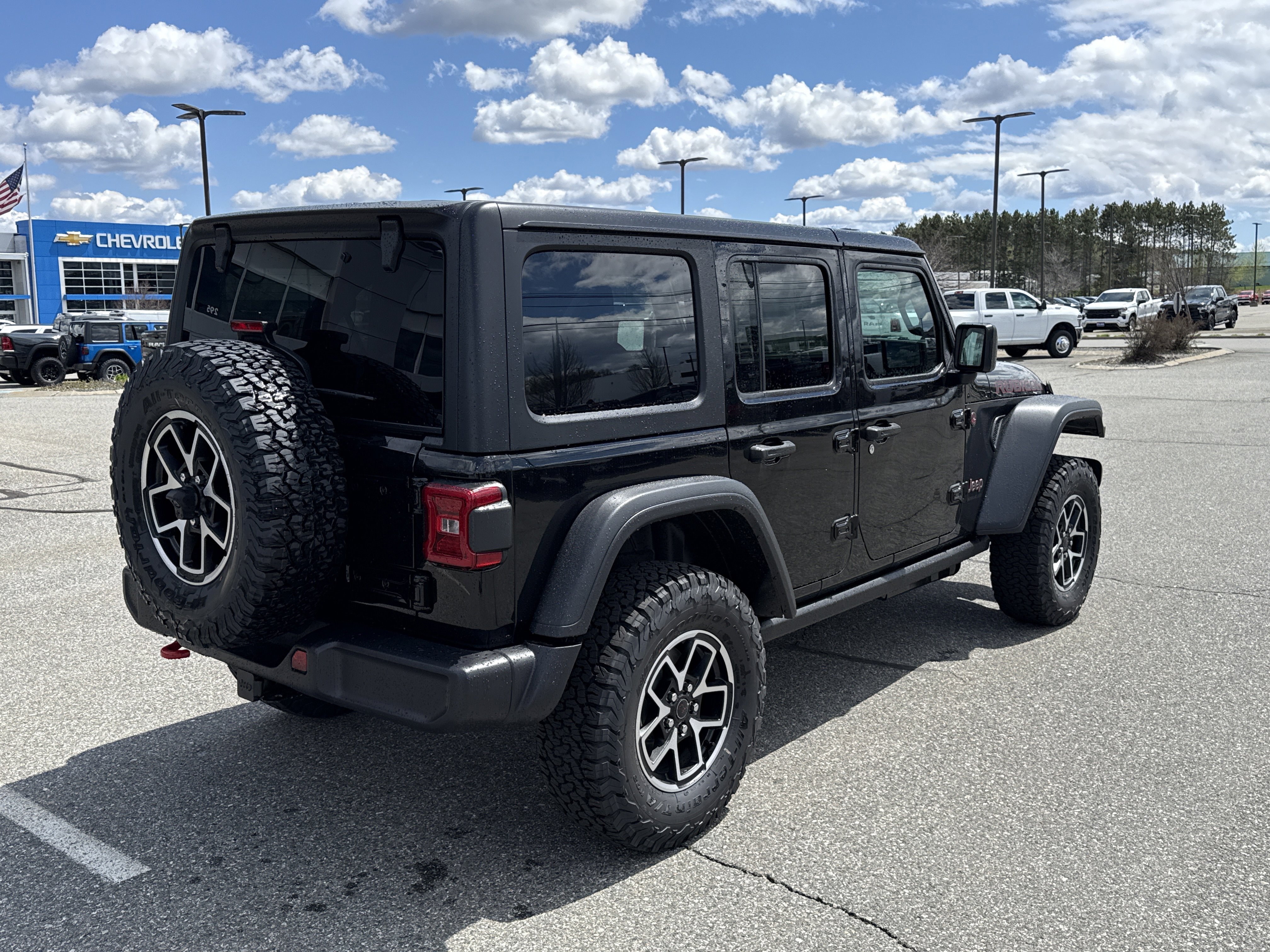 New 2026 Black Clearcoat Jeep Rubicon image 6