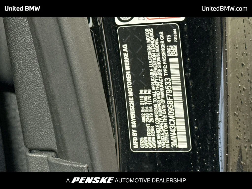 Certified Used 2025 Black Sapphire Metallic BMW M240i image 15