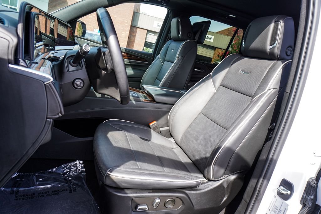 Used 2023 White Cadillac Premium Luxury image 6