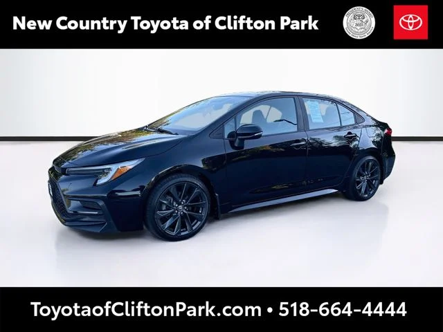Certified Used 2023 Black Toyota SE image 3