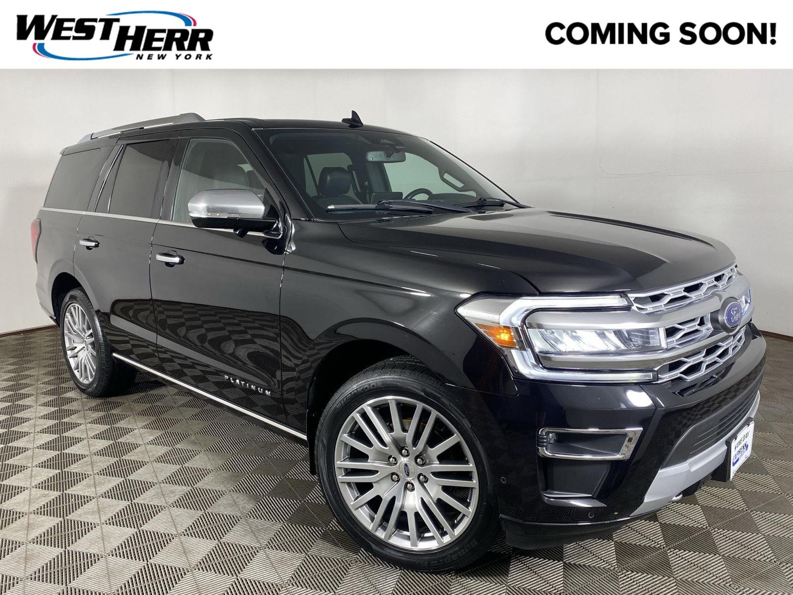 Used 2022 Agate Black Ford Platinum image 1
