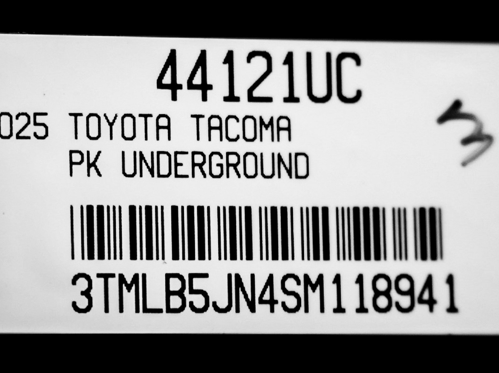 Used 2025 Underground Toyota  image 25