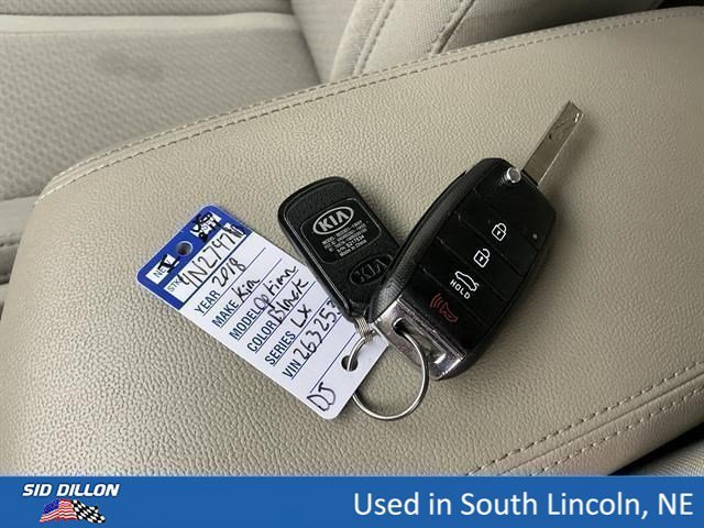 Used 2018 Ebony Black Kia LX image 8