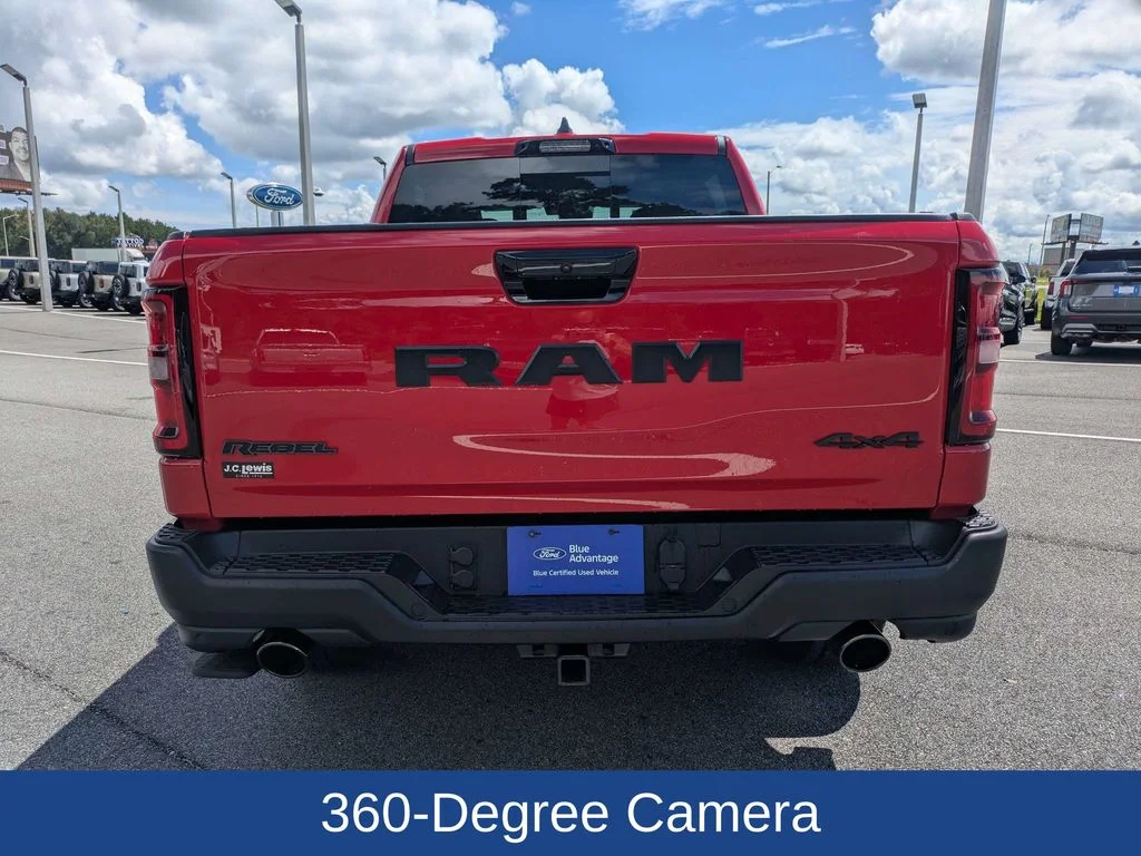 Certified Used 2025 Flame Red Clearcoat Ram Rebel image 5