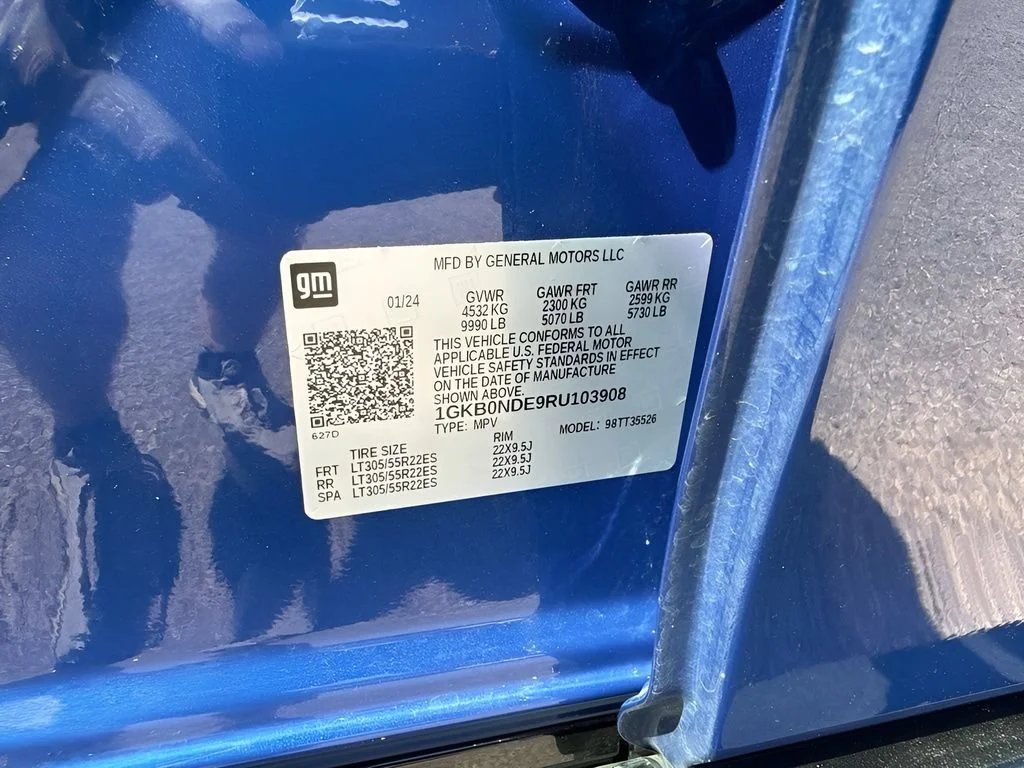 Used 2024 Supernova Metallic (Dark Blue) GMC 2X image 45