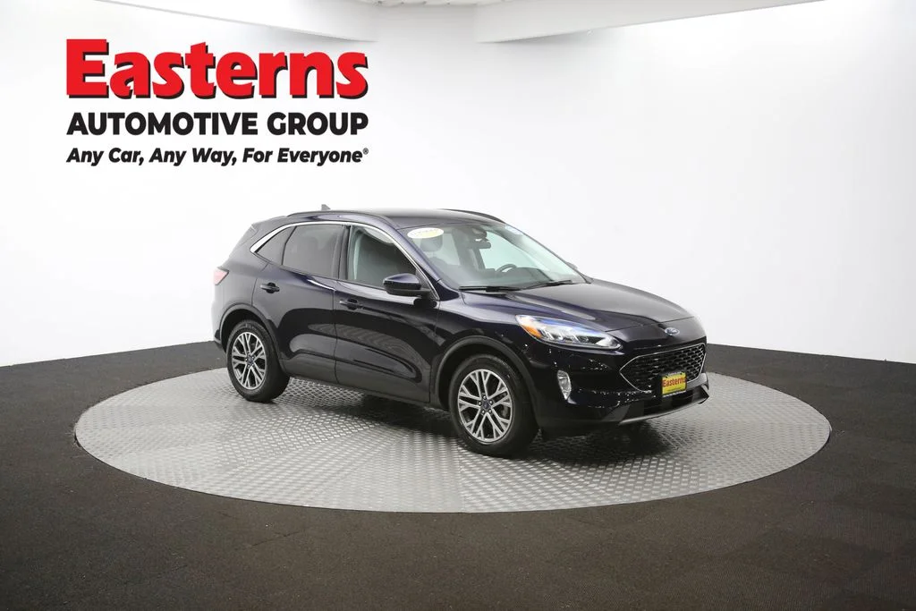 Used 2021 Blue Ford SEL image 48