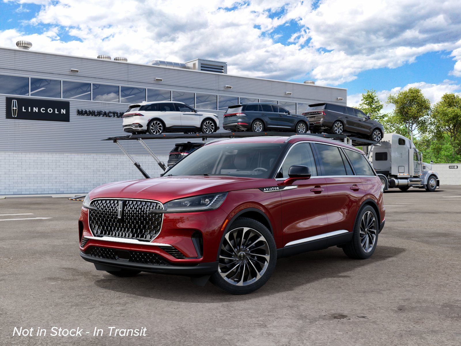 New 2027 Ruby Red Metallic Tinted Clearcoat Lincoln Reserve image 2