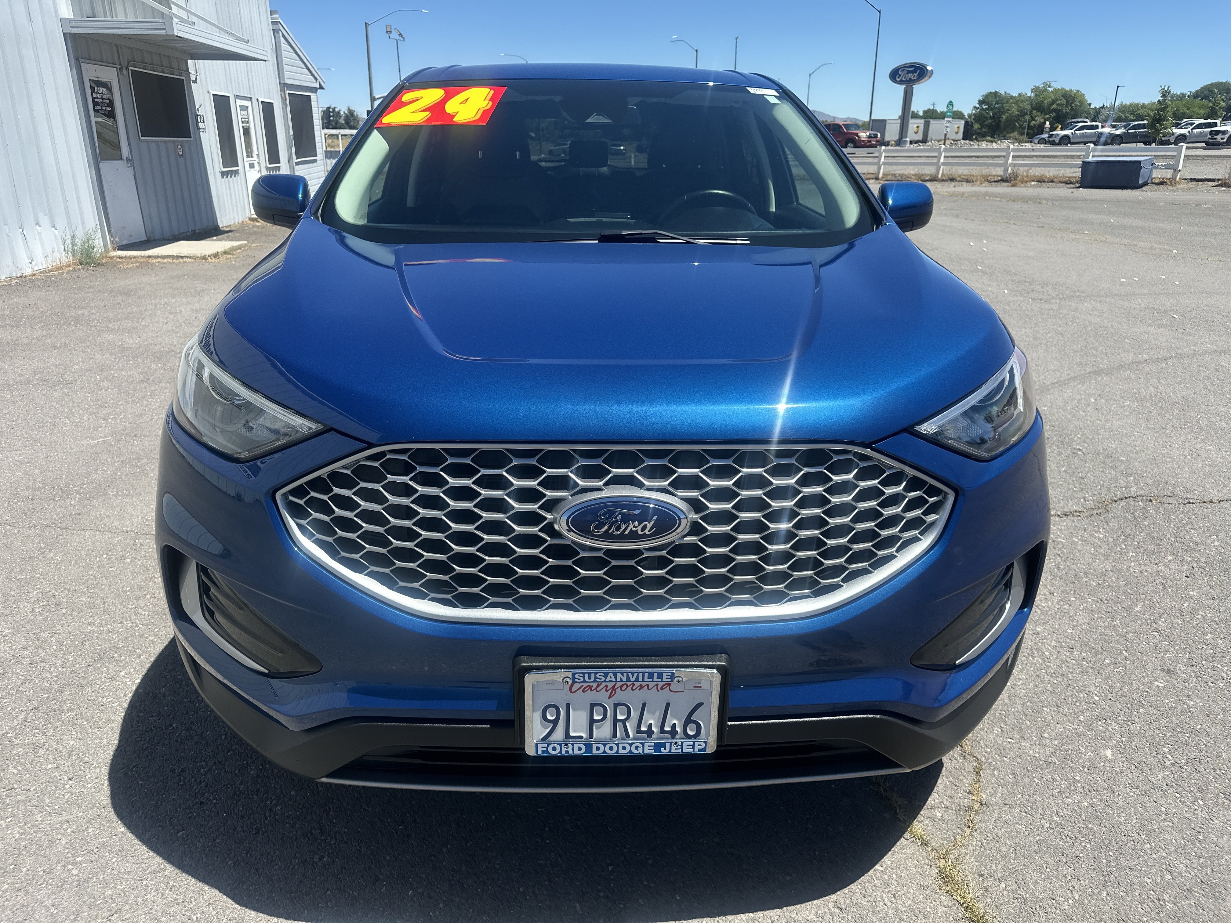 Used 2024 Blue Ford  image 8