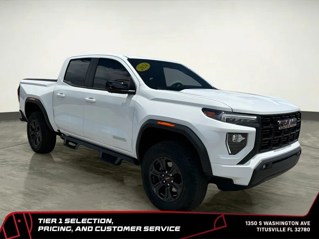Certified Used 2024 Summit White GMC Elevation image 15