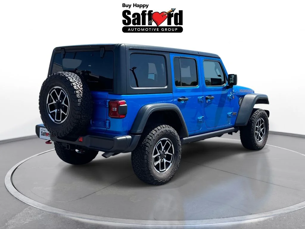 Used 2025 Blue Jeep Rubicon image 8