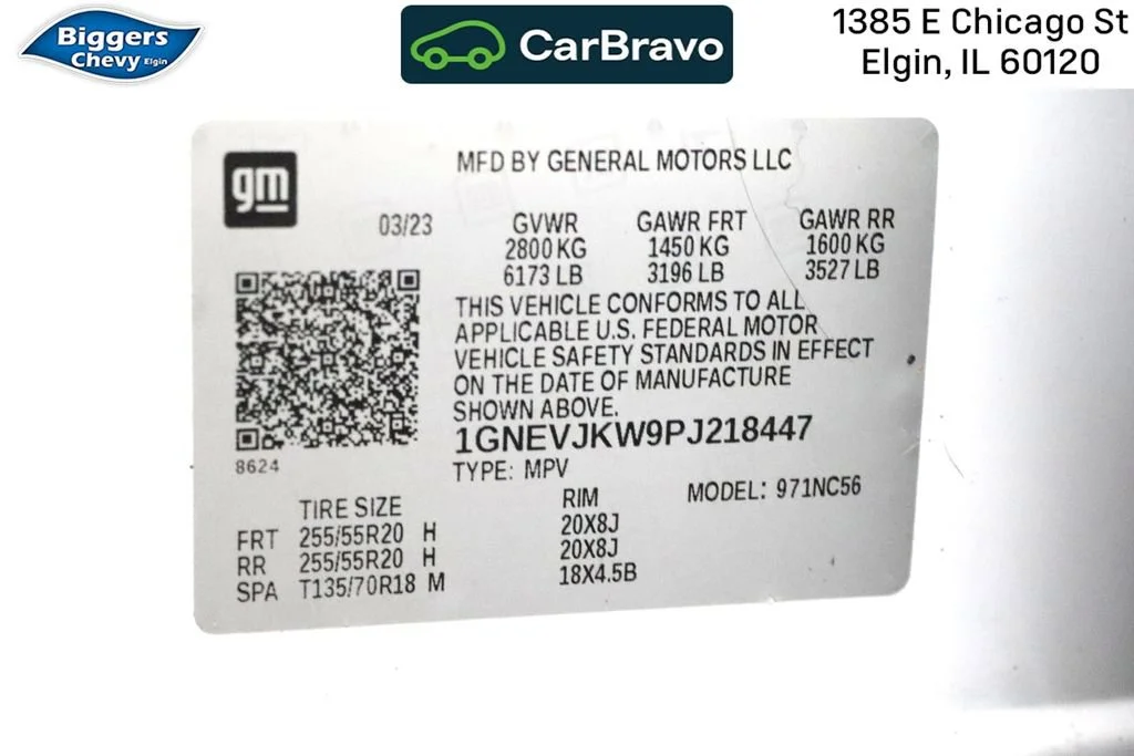 Certified Used 2023 Summit White Chevrolet RS image 43