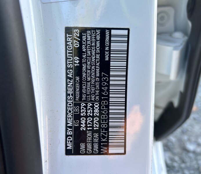 Certified Used 2023 Polar White Mercedes-Benz E 350 image 2
