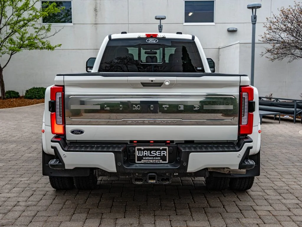 Used 2024 Star White Metallic Tri-Coat Ford Limited image 6