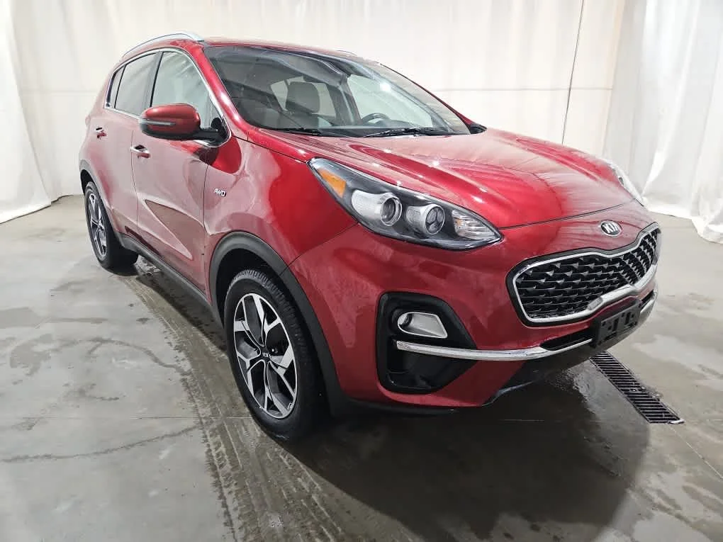 Used 2020 Hyper Red Kia EX image 8
