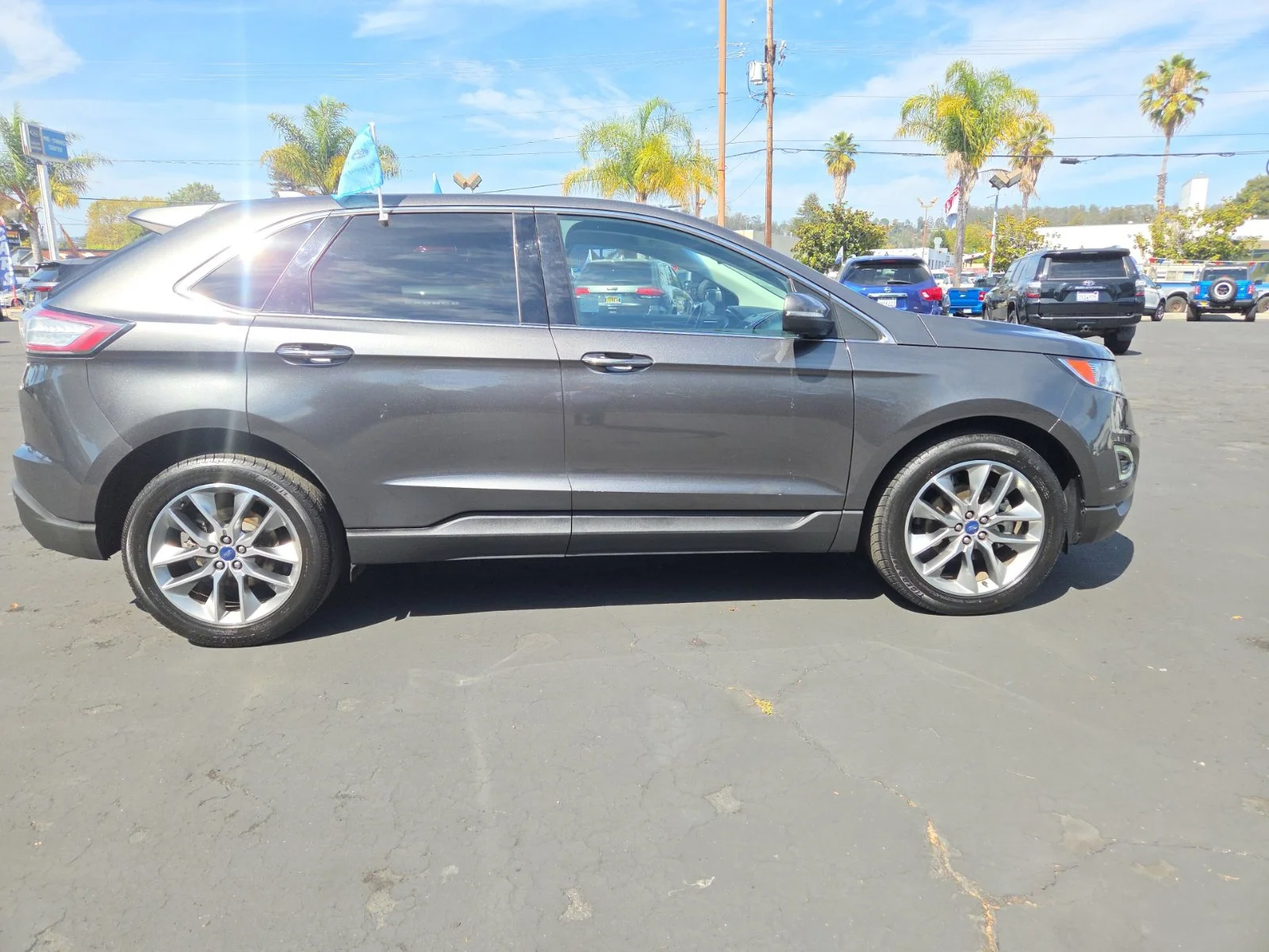 Certified Used 2018 Magnetic Ford Titanium image 3