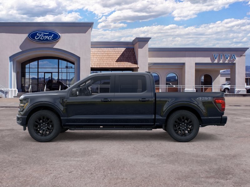 New 2026 Agate Black Metallic Ford XLT image 3
