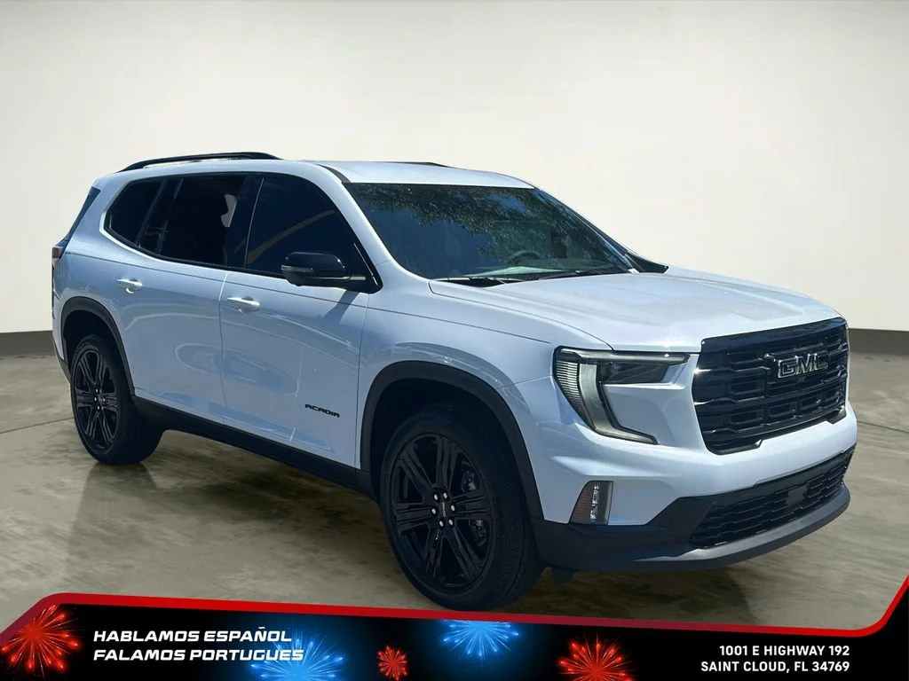 New 2026 Glacier White Tricoat GMC Elevation image 8