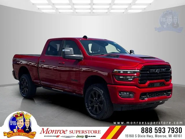 New 2026 Molten Red Pearl-Coat Exterior Paint RAM LARAMIE image 1