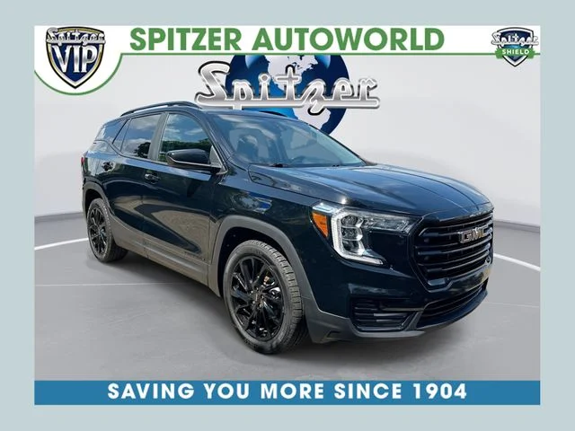 Used 2023 Black GMC SLE image 1